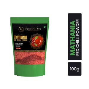Original Marwari Mathania Red Chili Powder-100GM