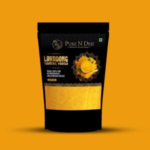 400 Grams Lakadong Turmeric Powder – Wild Himalayan Haldi Powder