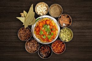 Vegetable Biryani Ingredients