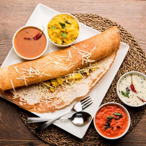 Cheese Dosa recipe - Pure N Desi