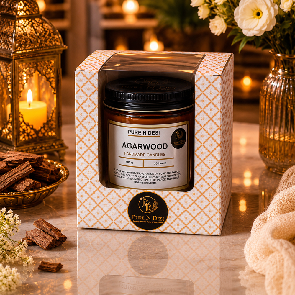 Agarwood Soy Wax Candles