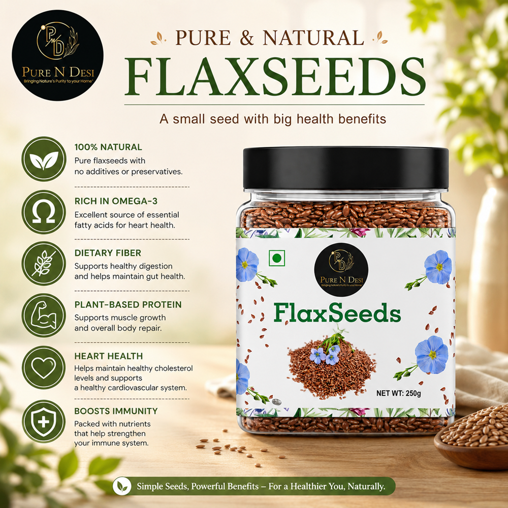Flaxseeds for Heart Health