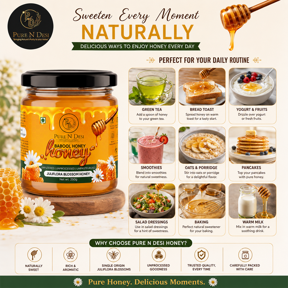 raw honey for everyday use
