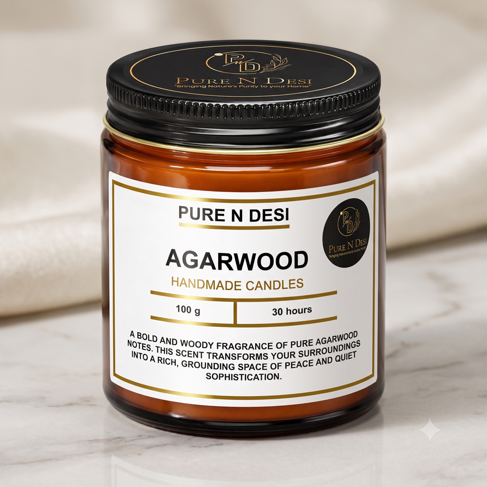 Premium Agarwood Fragrance Soy Wax Candles