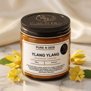 Pure N Desi Ylang Ylang Soy Wax Candles